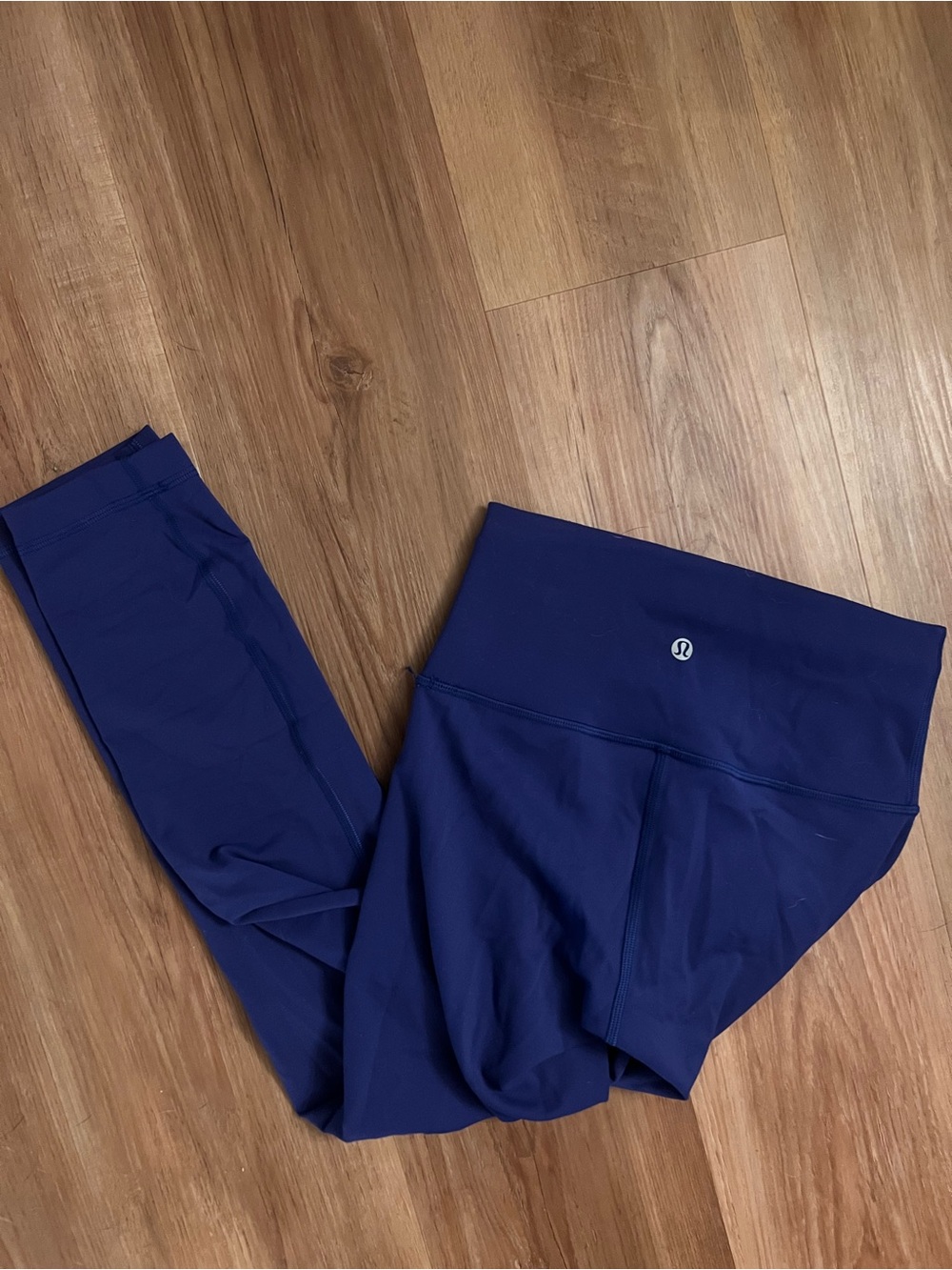 Lululemon Blue Wunder Train Size 4 Leggings
